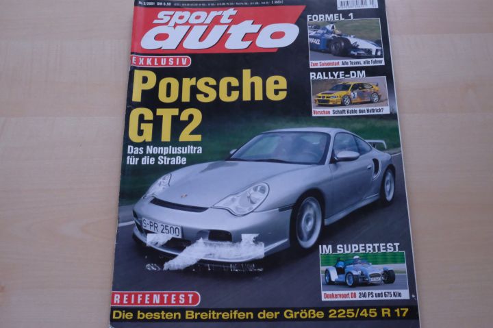 Deckblatt Sport Auto (03/2001)